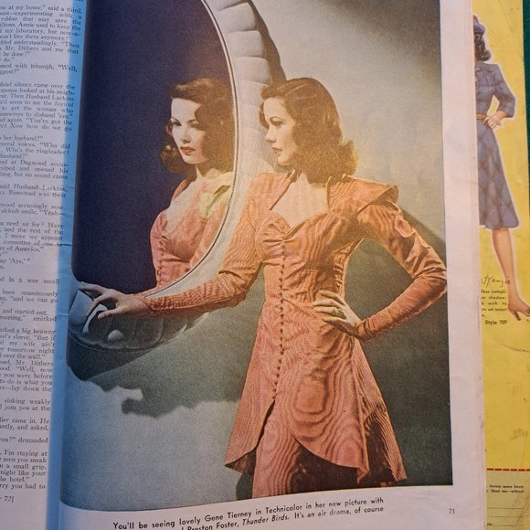 Vintage Aug 1942 Movie Story magazine. - Picture 5 of 8